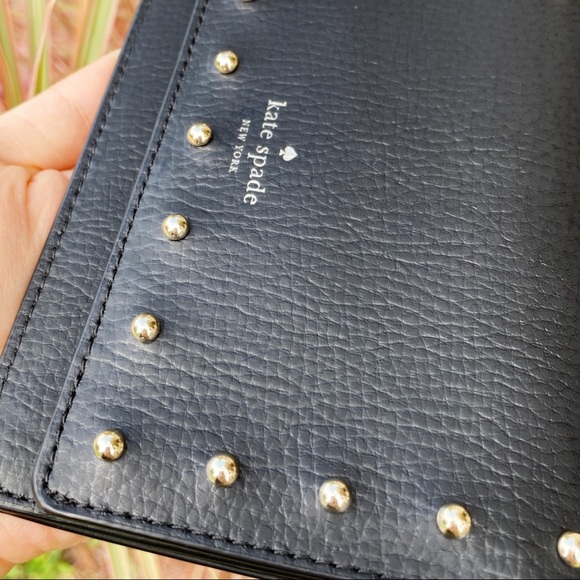 Sale‼️Kate spade wallet Bundle Studded black - Picture 7 of 8
